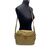 NAZARENO GABRIELLI Borsa a Tracolla Vintage in Tela Col. Beige M
