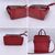 FENDI Borsa Shopper in Pelle Col. Rosso Double F M