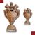 COPPIA DI VASI IN TERRACOTTA NEOCLASSICI FINE DEL XVIII SECOLO