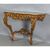Consolle in legno intagliato e dorato, Piemonte, Epoca barocchetto, metà XVIII secolo