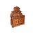 Credenza Piattaia stile Luigi Filippo in Legno di Noce e Radica