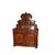 Credenza Piattaia stile Luigi Filippo in Legno di Noce e Radica
