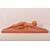SCULTURE ART DECO IN TERRACOTTA, NUDO DI DONNA DISTESA, AMEDEO GENNARELLI, SCULTORE ITALIANO. (STTE97)