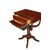 Tavolino da Lavoro Francese stile Carlo X in legno di mogano
