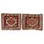 Coppia piccoli tappeti Gashgai - n.604 e 619 -