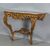 Consolle in legno intagliato e dorato, Piemonte, Epoca barocchetto, metà XVIII secolo