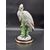 Scultura ceramica anni '50 raffigurante airone marino su base vegetale