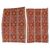 Coppia piccoli kilim BESHIR - n.190 e 191 -