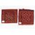 Coppia di piccoli tappeti Shiraz - n. 183 e 184 -