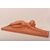 SCULTURE ART DECO IN TERRACOTTA, NUDO DI DONNA DISTESA, AMEDEO GENNARELLI, SCULTORE ITALIANO. (STTE97)