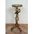 Tavolino antico"Trespolo" in legno laccato e dorato. Venezia XIX secolo.