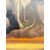 Antico dipinto olio su tela Immacolata concezione, 104x59 cm, scuola italiana XIX sec