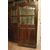 pts720 - pair of glass doors in walnut, 18th century, meas. cm l 88 xh 198     