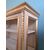 Libreria a 4 porte laccata e dorata con rete