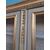 Libreria a 4 porte laccata e dorata con rete
