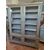 Libreria a 4 porte laccata e dorata con rete