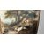 Dipinto, olio su tela, "Terriers che inseguono un coniglio" firmato G. Armfield - XIX sec. 