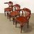 Gruppo di 6 Sedie in Stile Thonet Lombardia XX Secolo