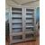 Libreria a 4 porte laccata e dorata con rete