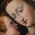 Mariotto Albertinelli seguace di, Firenze 1474 – Firenze 1515; La Vergine con il Bambino e l'infante San Giovanni Battista; olio su tela