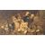 Dipinto di gatti, Olio su tela " Gattini in una valigetta di vimini" - Napoleone III. 