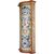 Coppia di armadi in legno intagliato e laccato con fiori e motivi decorativi, Venezia, metà XVIII secolo