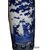 Vaso Porta Ombrelli Cinese in Porcellana Bianca e Blu Decorata con Personaggi
