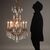Lampadario in Ferro Battuto Italia Fine XIX Secolo