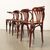 Gruppo di 6 Sedie in Stile Thonet Lombardia XX Secolo