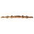 Cimasa doppia in legno dorato - O/4916 -
