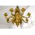 Lampadario in bronzo dorato, Francia, stile Reggenza, seconda metà del XIX secolo
