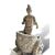  Rara Coppia di Sculture in Marmo Bianco, Bighe Romane, XIX Secolo 