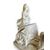  Rara Coppia di Sculture in Marmo Bianco, Bighe Romane, XIX Secolo 