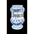 Vaso albarello in maiolica a decoro turchino.Manifattura Manardi.Bassano.