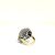 ANELLO IN ORO CON AMETISTA E DIAMANTI