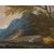 Cerchia di of Jakob de Heusch (Utrecht, 1657- Amsterdam, 1701), Paesaggio Italiano con viandanti