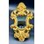 Coppia di piccole specchiere dorate - XIX sec. 