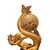 Pendola in bronzo dorato