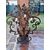 Grande applique in metallo dorato cm. 95 x 60