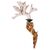 Fregio dorato verticale con madrepora - O/2803 -