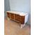 CREDENZA ART DECO IN RADICA DI NOCE E PERGAMENA ORIGINALE DEGLI ANNI 1930-40