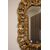 Antica stupenda specchiera francese del 1800 stile Luigi XIV in legno dorato foglia oro
