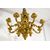 Lampadario in bronzo dorato, Francia, stile Reggenza, seconda metà del XIX secolo