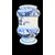 Vaso albarello in maiolica a decoro turchino.Manifattura Manardi.Bassano.