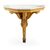 Console pensile in legno intagliato e dorato a motivi neoclassici, fine XVIII secolo