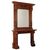 Neorenaissance-Style Fireplace with Overmantel Mirror
