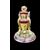 Candeliere - bugia in maiolica a lustro a forma di grifone alato.Societa’Ceramica Umbra.Gualdo Tadino.
