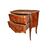 Comoncino francese Stile Luigi XV a 2 cassetti riccamente Intarsiato