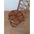 SEDIA IN BAMBOO CON SCHIENALE ALTO STILE BONACINA ANNI 60