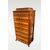 Antico settimanale del 1800 Biedermeier in piuma di mogano biondo